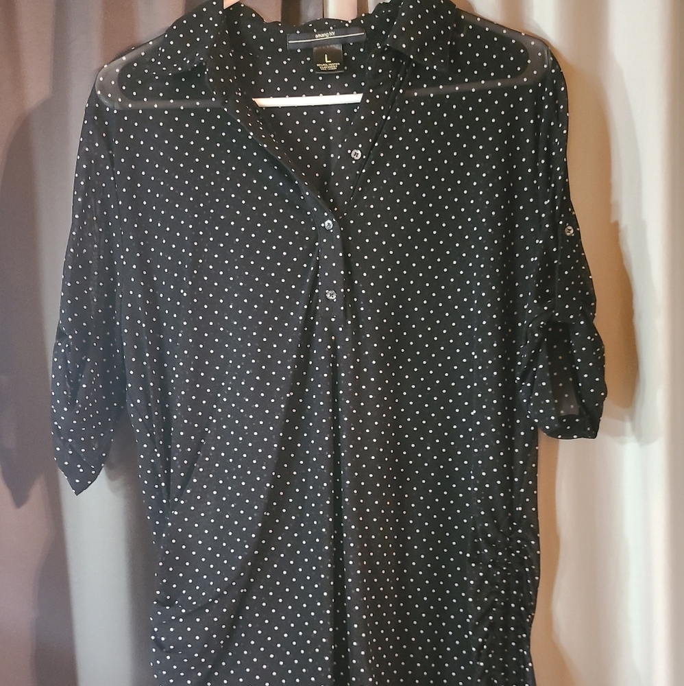 Polka-dot Top